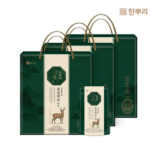 CJ 한뿌리흑삼대보녹용 24입, 40ml