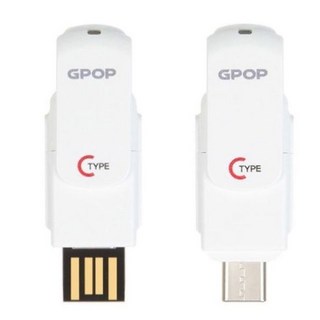 유에스비 메모리 OTG USB Flash Drive C타입 128G, 1개