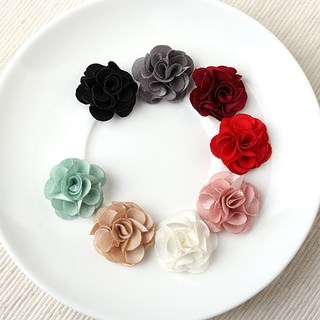 싼비즈 [6900-11]미니공단장미 코사지 20mm 11color 1개