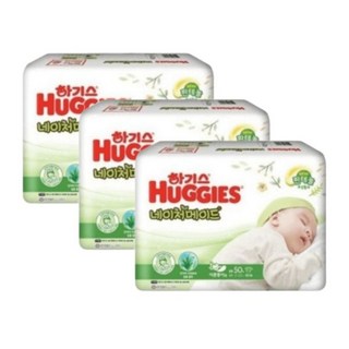 하기스 이른둥이 기저귀 네이처메이드 중형 150매 2~35kg, 하기스 이른둥이 기저귀 네이처메이드 중형 150매 2~