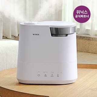 [공식인증점] 위닉스 가습기 화이트 {WL3M400-KWK} 스테인리스 4L 물통, WL3M400-KWK