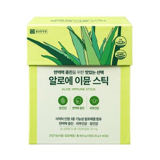 종근당건강 알로에 이뮨 스틱 800g 코스트코, 1개, 793.1g