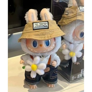 오늘출발 정품 봄에 피는 시리즈 POPMART LABUBU 인형 키링, 1개