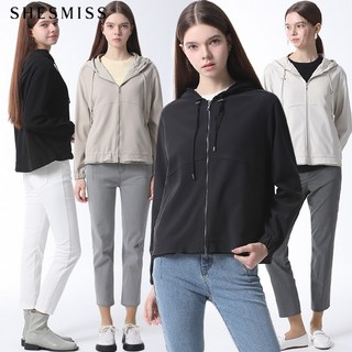 [쉬즈미스(SHESMISS)] 실용성있는 프릴 디테일 점퍼 (택가격 268000원)