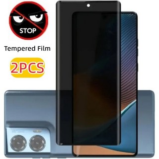 Motorola Edge 60 스타일러스 30/40/50 Neo Pro Ultra Fusion 개인 정보 화면 용 2Pcs Anti-peep 유리, 01 2 조각, 01 Anti peeping, 02 모토로라 엣지 30 프로