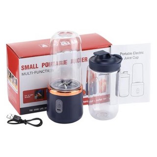 착즙기 믹서기 블렌더 휴대용 과일 주스 개인 전기 미니 병 가정용 USB 6 날 컵 기계 주방용 여름, 1) Juicer