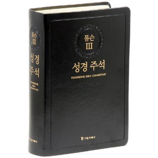 톰슨 3: 성경주석(검정)(색인)으로 문제 해결하기