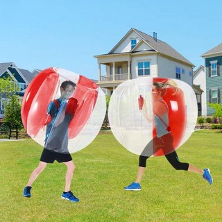 버블슈트 대여 워킹볼 범퍼볼 에어범퍼 에어바운스 에어볼 명랑 명량 운동회 탱탱볼 데굴이 풍선범퍼, 120cm 빨강, 1개