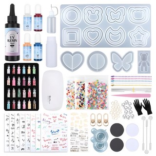 부산레진쉐이커원데이 오로라데코덴 공예 쉐이커 만들기 중급C 세트