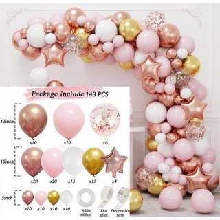 장식 풍선 파티쇼 파티 party balloon, 07 pink star set