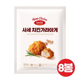 사세 치킨 가라아게, 500g, 8개