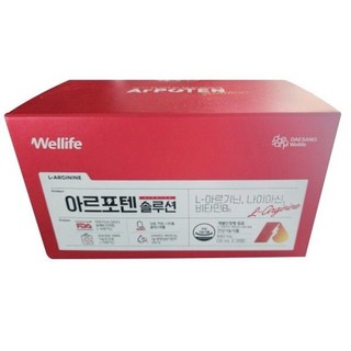 대상웰라이프 아르포텐 솔루션 30ml x 28병