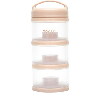 모윰 3단 분유 케이스 베이지