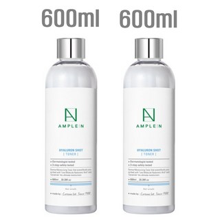 앰플엔 히알루론샷 토너 대용량, 1.2L, 1개