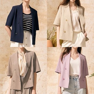 리베레츠 세미크롭반팔자켓