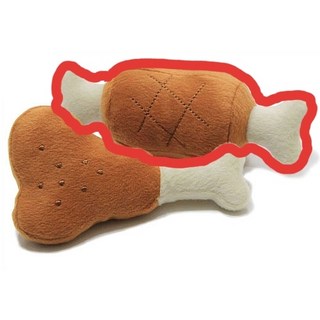 펫모닝 애견 장난감 바베큐 세트, 만화고기모양, 1개