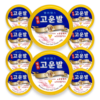 웰빙헬스팜 명품 고운발 크림, 1개입, 10개, 110g
