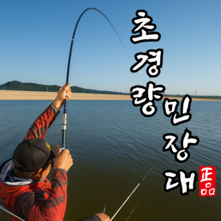 초보 낚시꾼을 위한 낚시대 카본 민장대