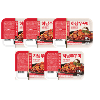 [HN] 하남쭈꾸미볶음 350g 보통매운맛, 5개