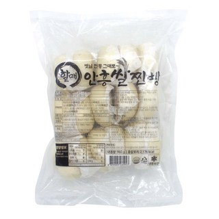 안흥식품 할매쌀찐빵 960g 2묶음 [아이스박스+아이스팩] /무료배송, 2개