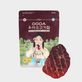 우아 소고기칩, 1개, 30g