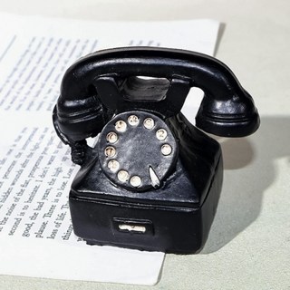 빈티지1938 다이얼 전화기 미니어처 장식