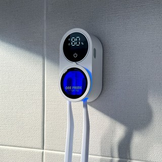 원프라임 2인용 커플 칫솔살균기 OP-702 UV-C 자외선살균 팬드라이건조 벽걸이용 휴대용 단일모델명/품번 상품 이미지