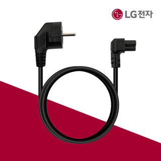 LG전자 정품 TV 전원코드 블랙 EAD62397302, 기본선택