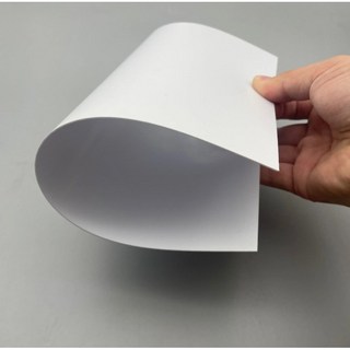 딱딱한 플라스틱 판 PP판 경질 아크릴판 60x100, 5장, 흰색, 0.5mm