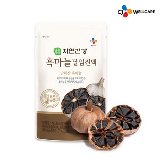 CJ 자연건강 흑마늘달임진액 흑마늘즙, 72개, 50ml