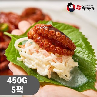 [스피드 UP] 강금옥 쭈꾸미 볶음 캠핑 요리 집들이 밀키트 저녁 반찬 안주 450g, 5개
