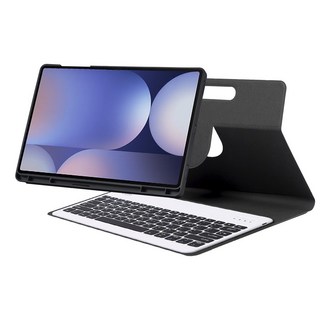 갤럭시탭 S10 FE 플러스 13.1 호환 마그네틱 키보드 S펜수납 케이스, 블랙, 1개