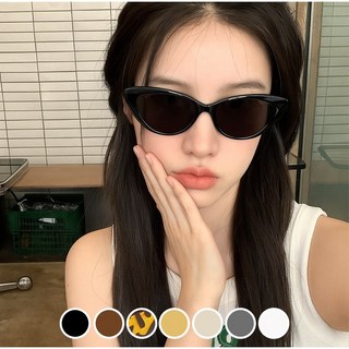 앤시오 힙한 고양이 여자 선글라스 케이스포함
