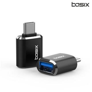 베이식스 A30 C to USB OTG 젠더