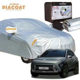 디올뉴코나 바디커버 커버 자동차 덮개 차량용 차카바 사계절 먼지 눈 성에 햇빛 차단, 1개