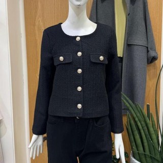 [클리지] DP01 심플 어깨패드 트위드 자켓 대동백화점 CP2WJK16