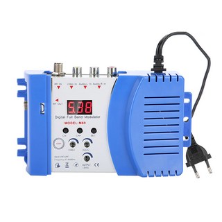 M69 RF 변조기 av-rf av-tv 컨버터 VHF UHF, 230V EU Plug, 02 EU Plug, 1개