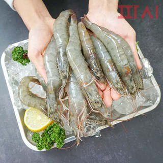 [파시] 국내산 탱글탱글한 신선급냉 흰다리새우 냉동새우 1kg (31~35미), 1kg [31-35미], 1개