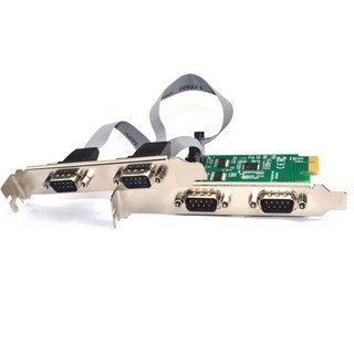 4 포트 직렬 PCIe 확장 카드