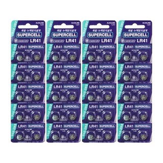 슈퍼셀 LR41 코인건전지 10알 2카드, 10개입 4세트 lrs35024 슈퍼셀 LR41 코인건전지 10알 2카드, 10개입 4세트 lrs35024