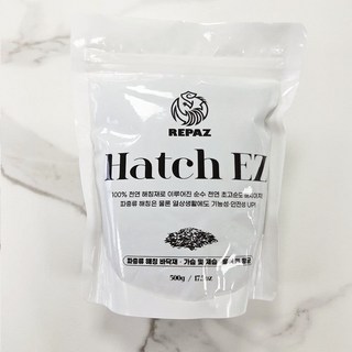 레파즈 해치이지 500g 크레 알부화 습도유지 바닥재, 1개