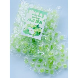 알엔컴퍼니 까먹는 사과 젤리 1kg 과일 대용량, 3개