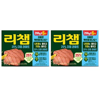 리챔 더블 라이트 200g 12개 상품 이미지