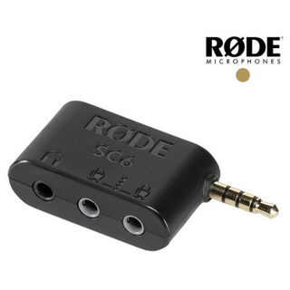 RODE 로데 SC6 Dual TRRS 헤드폰 아웃풋 젠더