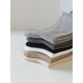 무압박 무지 돌돌이 임산부 조리원 양말 6켤레