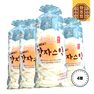 근영제과 뉴 감자스틱, 120g, 4개