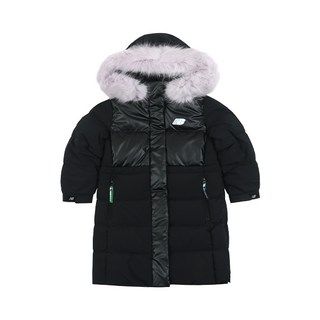 뉴발란스 키즈 뉴키모 미디 구스 다운