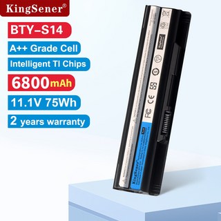 KingSener BTY-S14 Laptop Battery for MSI CR41 A6500 CR61 CR650 CR70 CX41 CX61 MS-16GA BTY-S15, 11.1V 6800mAh/75WH, 1개