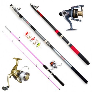 [갓포스/바낙스] 원투낚시대/루어낚시대 세트/올라운드 스피닝릴 갯바위 선상 찌낚시 카본 원투대 릴 모음, 갓포스 GLASS 낚시대_240호