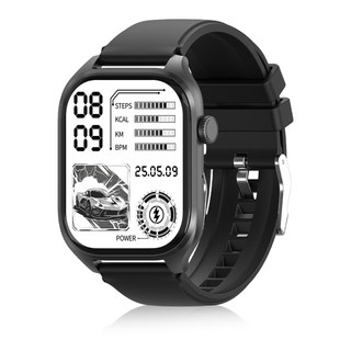 [국내앱 국내보안 국내AS] 타니프로 2 스마트워치, 블루투스, 46cm, 카본 블랙